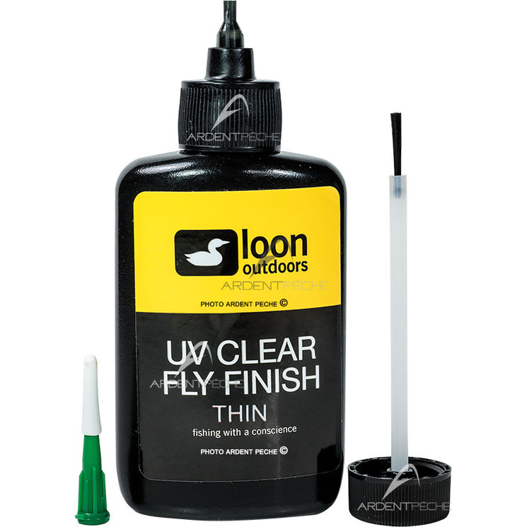 Résine UV LOON clear fly finish thin grand