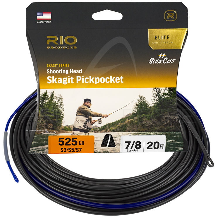 Soie RIO ELITE Skagit PickPocket S3/S5/S7