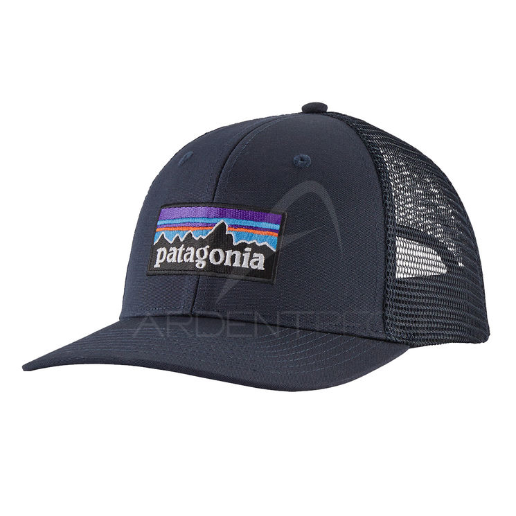 Casquette PATAGONIA P-6 Logo Trucker Hat Navy Blue