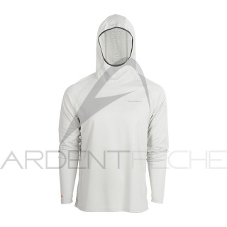 Haut Grundéns UPF 50 Solstrale Pro Hoody Glacier - Ardent Fly Fishing