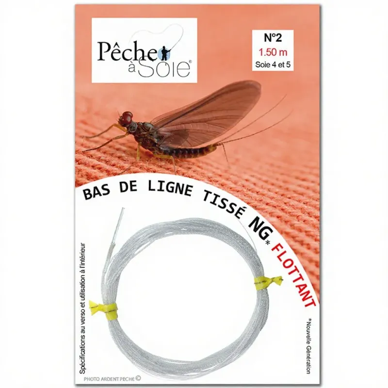 Ligne De Préparation Pour Pêche à La Mouche Non Cirée - 50 M, 20 Lb (9,1 Kg) - Polyester 8 Brins - Eau Douce
