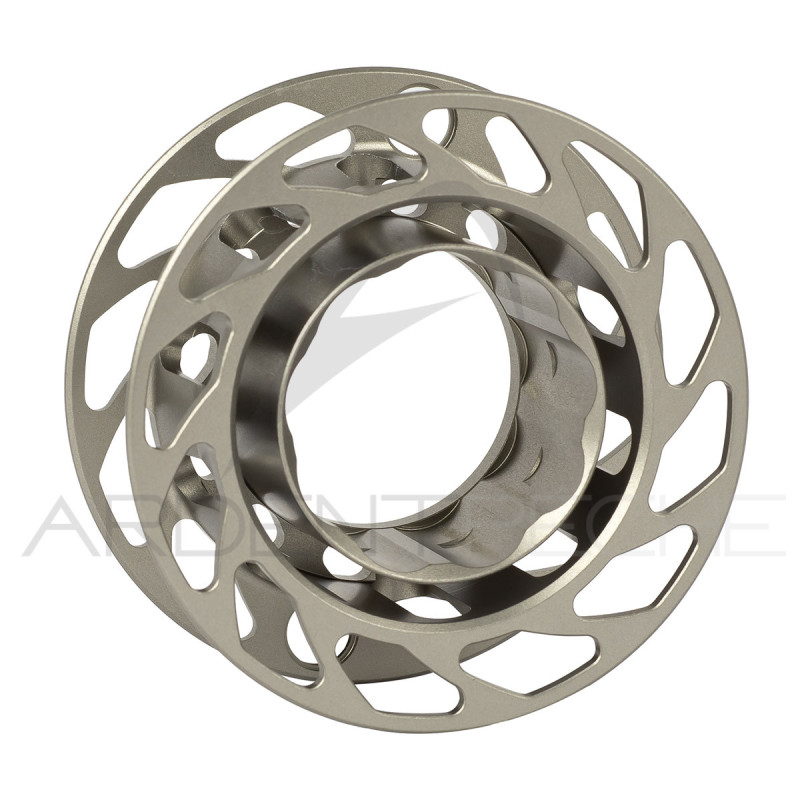 Bobine nymphe moulinet PEUX FULGOR 02 gris acier