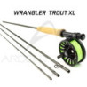 Pack Canne à mouche REDINGTON WRANGLER Trout XL 9' soie 6