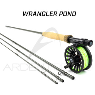 Pack Canne à mouche REDINGTON WRANGLER Pond 9' soie 4
