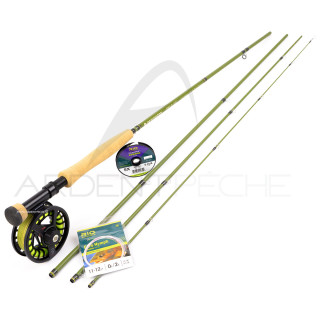 Pack Canne à mouche REDINGTON FIELD Euro Nymph 10' soie 3 (4 brins)