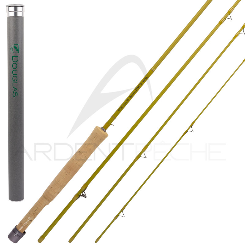 Canne à mouche DOUGLAS Upstream 7´3 soie 3 (4 brins)