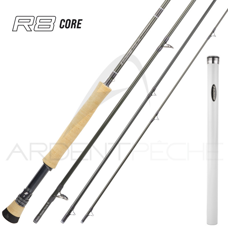 Canne à mouche SAGE R8 Core 9´ soie 6 (talon)