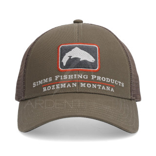 Casquette SIMMS Trout Icon Trucker Hickory