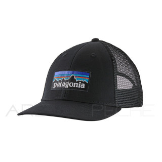 Casquette PATAGONIA P-6 Logo LoPro Trucker Hat Black