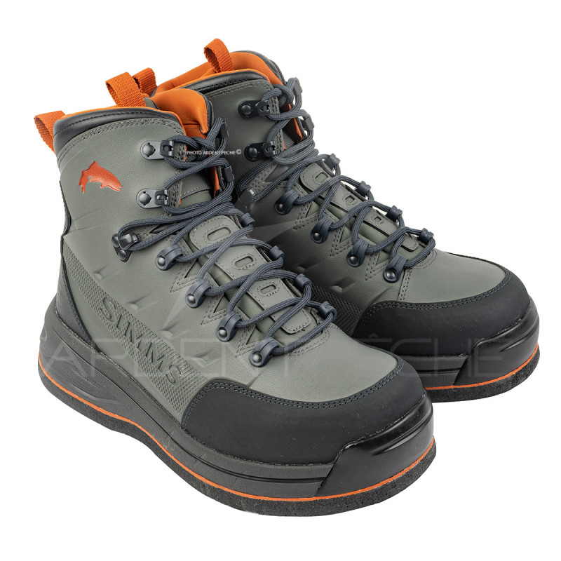 Chaussures de wading Simms Freestone - légèreté & accroche - Ardent Fly Fishing