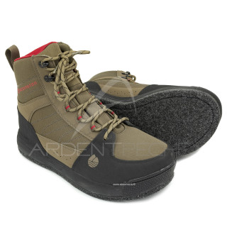 Chaussures de wading Redington Benchmark - une accroche solide - Ardent Fly Fishing
