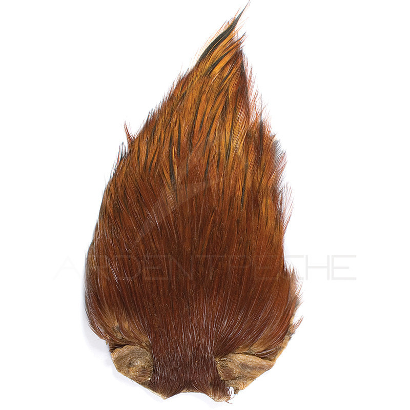 Cou De Coq Indien Pour Montage De Mouches De Pêche - Taille Pour Hameçons 10 à 18