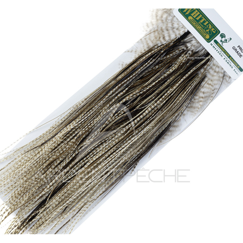 Saddle WHITING HEBERT Pro Grade Dun Grizzly