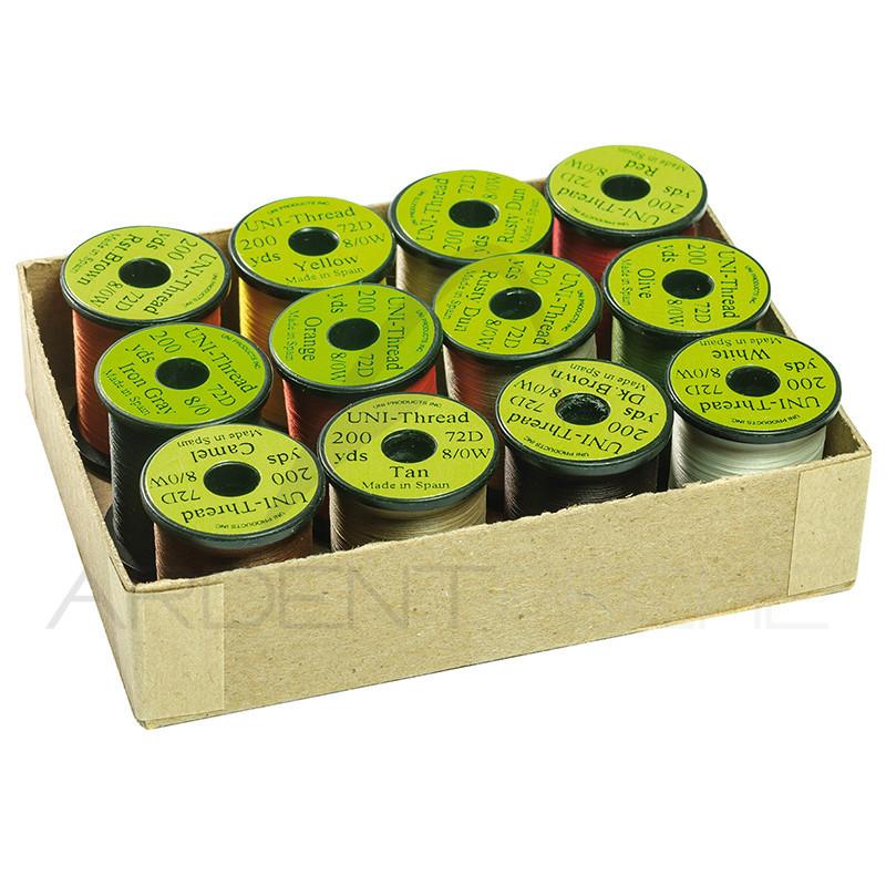 Fils de montage Uni-thread 8/0 assortiment