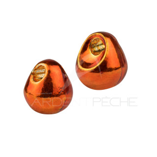 Bille tungstène OFF Bead Métallique orange
