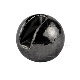 Bille tungstène fendues ECO noir nickelé