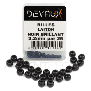 Bille Laiton DEVAUX noir brillant