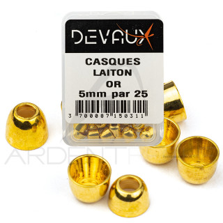 Casque laiton DEVAUX or