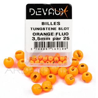 Bille Tungstène SLOT DEVAUX orange fluo