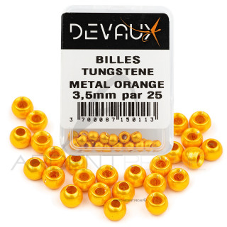 Bille Tungstène DEVAUX métal orange