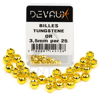Bille Tungstène DEVAUX or