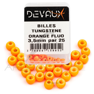 Bille Tungstène DEVAUX orange fluo