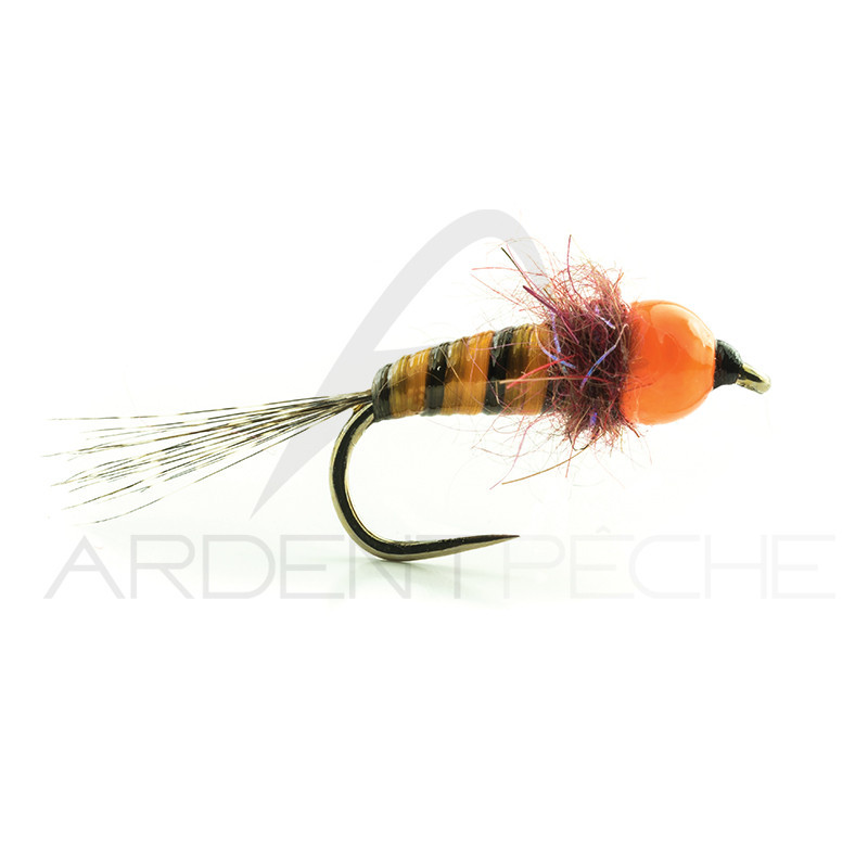 Mosca devaux nymphe bille tungstene jbnt01-a - pacchetto di 3