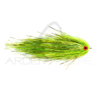 Mouche FutureFly Brochet Predator flash chartreuse