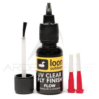 Résine UV LOON clear fly finish flow