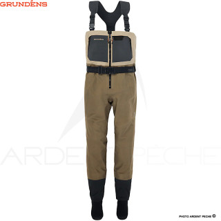 Waders Grundèns Boundary Zip Stockingfoot - pêchez partout - Ardent Fly Fishing