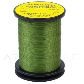 Fils de montage Semperfli Classic waxed thread 110 m 6/0