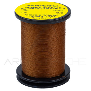Fils de montage Semperfli Classic waxed thread 110 m 12/0
