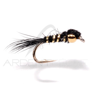 Mouche FMF Nymphe tungstène hare ear black 826