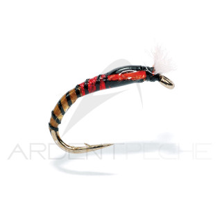 Mouche FMF Chironome red neck black 996