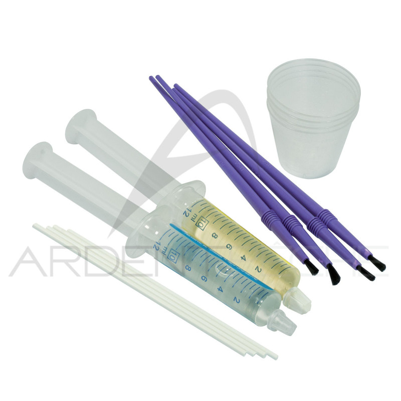 Vernis epoxy FLEX COAT rod wrapping finish kit lite formula
