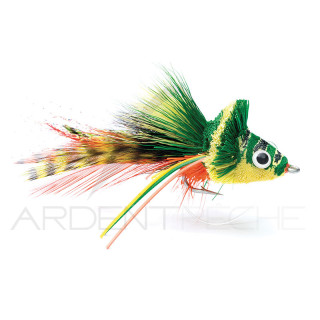 Mouche FMF Brochet swimming frog org belly 9580 H2