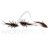 Mouche réaliste Stonefly nymphe Dark
