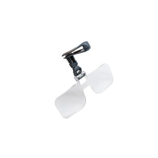 Clip Loupe casquette DEVAUX relevable Carson 2,25X +5