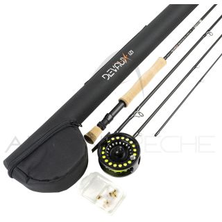 Canne à mouche DEVAUX prêt à pêcher Kit Izi 9'6 soie 7/8