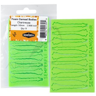 Mousse corps libellule chartreuse