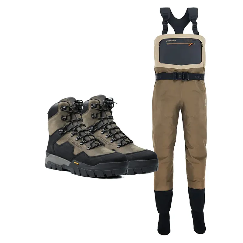 Pack waders Grundèns Boundary & chaussures Bankside - Ardent Fly Fishing