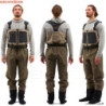 Pack waders Grundèns Boundary Zip & chaussures Bankside - Ardent Fly Fishing