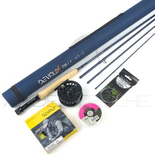 Canne à mouche DEVAUX T35 Pack Truite 9' soie 5