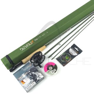 Canne à mouche DEVAUX T42 Pack Truite 9' soie 5