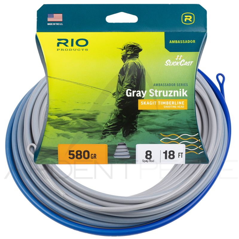 Soie RIO Skagit Ambassador Series Gray Struznik