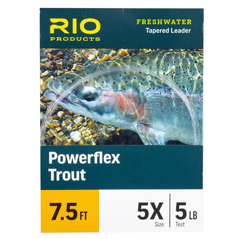 Bas de ligne RIO Powerflex Trout 7´5 (2,30m)