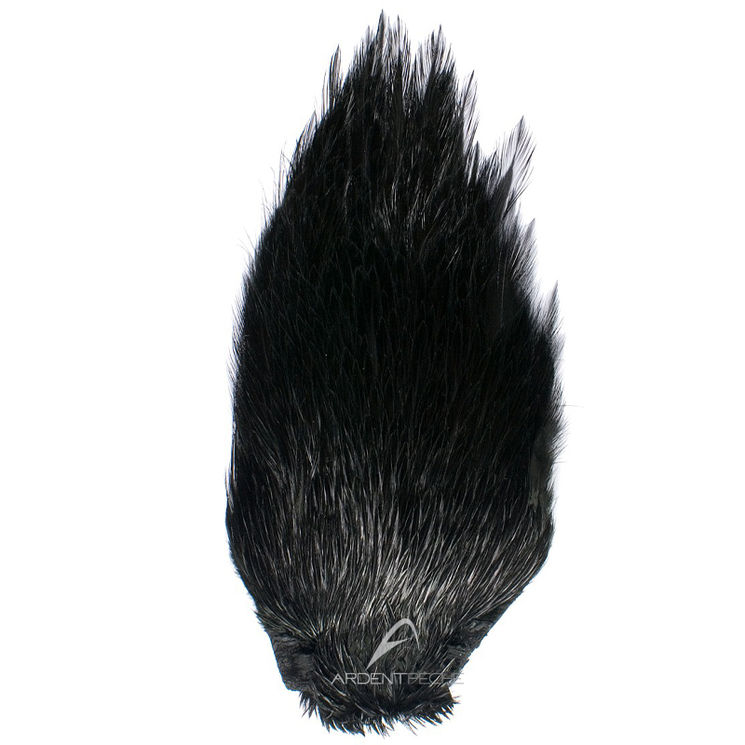 Cous de coq Dry Fly teinté noir