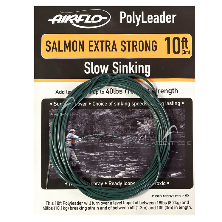 Polyleaders AIRFLO saumon extra fort 3m