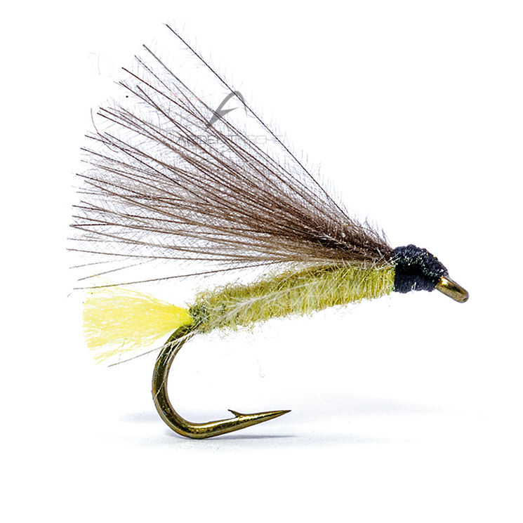 Mouche AB FLY TAG JAUNE