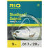 Bas de ligne RIO Steelhead/saumon Glacial/Green 9´(2,70m)